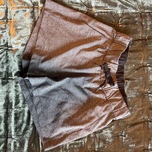 lululemon athletica On the Fly Gray Athletic Shorts